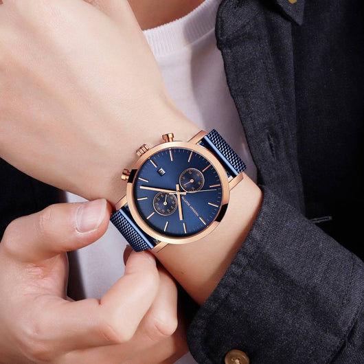 Reloj Multifunción con Calendario para Hombre