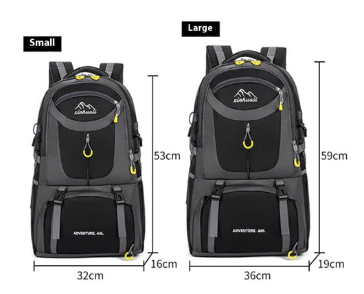 Mochila de Montaña 60L de Gran Capacidad para Senderismo Hombre y Mujer - Image 9