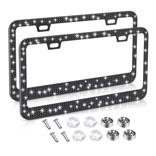 Marco para Placa de Licencia American Standard en Acero Inoxidable con Cristales - Image 14