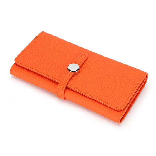 Billetera Larga de Cuero para Mujer con Gran Capacidad y Diseño Plegable - Image 13