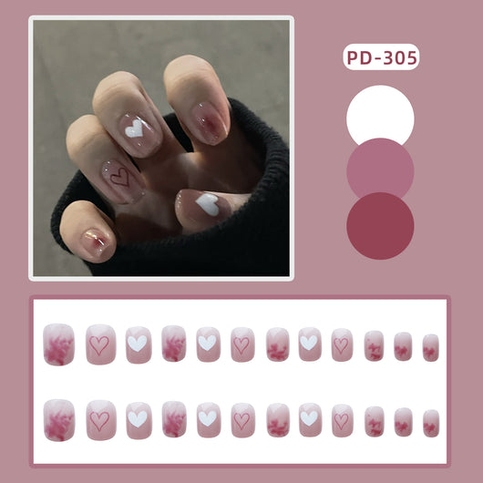 Uñas Postizas Adhesivas Efecto Ballet Esmerilado - Manicura Perfecta Lista para Usar - Image 39