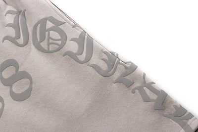 Shorts de Sudadera Casual con Letras en Espuma para Hombre - Image 9