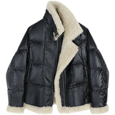 Chaqueta Abrigo Grueso Cálido de Cordero para Niños - Image 6