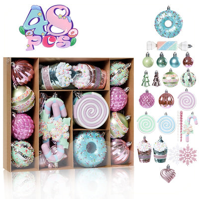 Adornos Navideños 6CM PET Pintados a Mano - Image 35