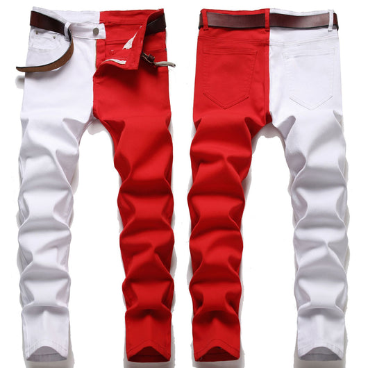 Jeans Slim Fit Elásticos con Costuras Decorativas para Hombre - Image 23