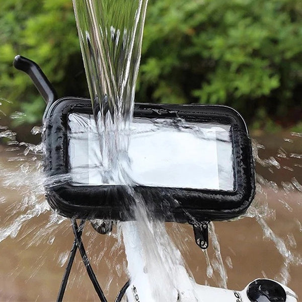 Soporte Impermeable para Teléfono en Bicicleta y Motocicleta