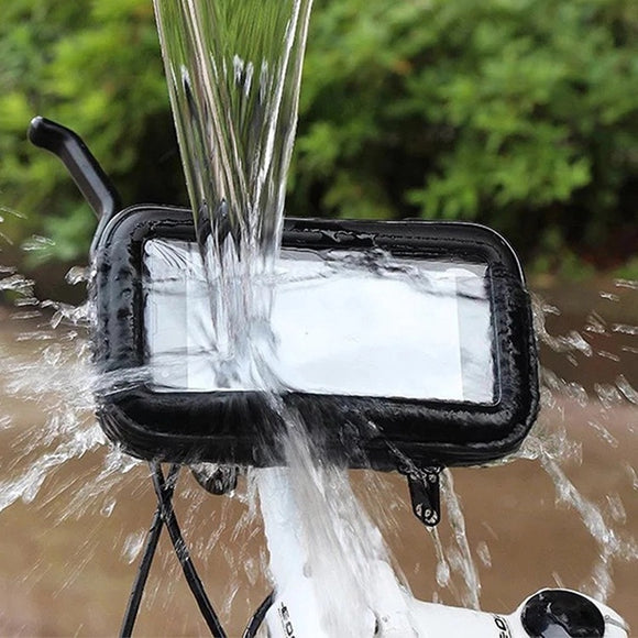 Soporte Impermeable para Teléfono en Bicicleta y Motocicleta