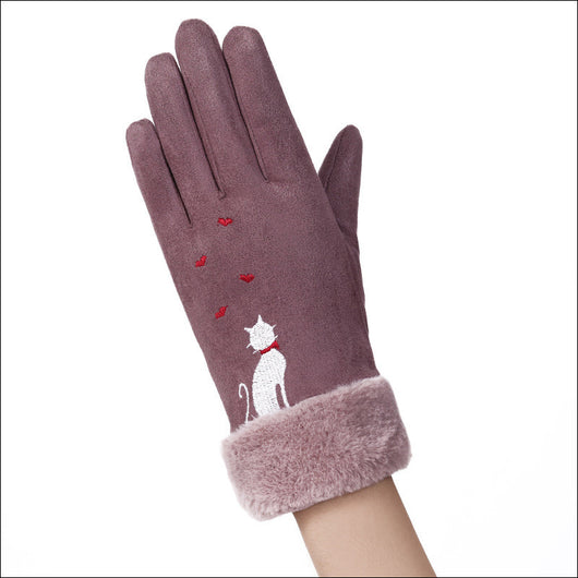 Guantes de Invierno para Mujer en Ante Suave - Image 6
