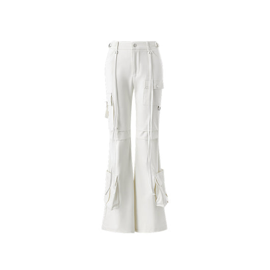 Pantalones Cargo Retro de Pierna Ancha - Image 8