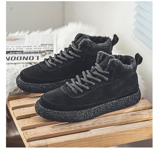 Zapatos Skate Mid-Top de Gamuza con Plataforma para Hombre - Image 15