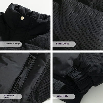 Chamarra de Plumas Ligera para Hombre - Estilo Invierno Holgado - Image 4