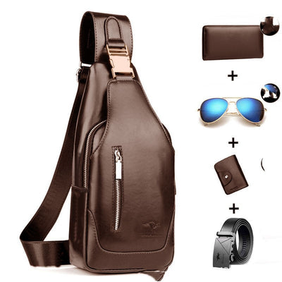 Bolsa Cruzada Casual para Hombre - Estilo Outdoor - Image 8