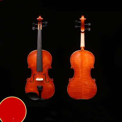 Violín Infantil de Práctica con Patrón Tigre - Estuche Triangular Incluido