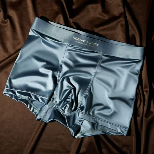 Bóxers de Seda Helada para Hombre - Lujo Ligero con Satén Premium - Image 7