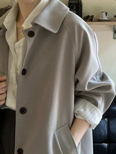 Gabardina Estilo Coreano para Mujer - Colección Otoño - Image 9