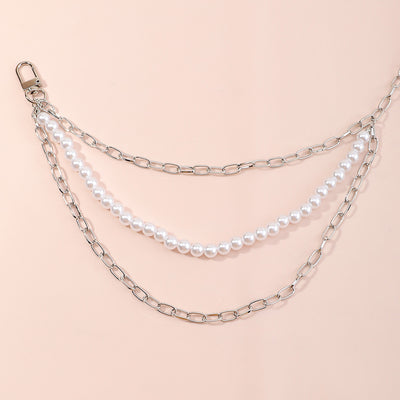 Cadena de Cintura Perla Yoga Minimalista - Accesorio Versátil y Elegante - Image 10