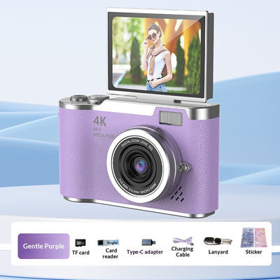 Cámara Digital 4K con Sensor de Alta Resolución para Fotos y Selfies - Image 7