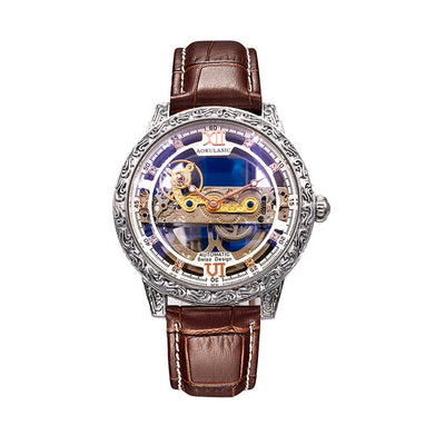 Reloj Mecánico Automático para Hombre con Cristal Doble y Resistencia al Agua - Image 5
