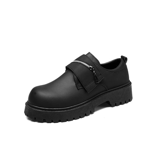 Zapatos Casuales de Plataforma en Cuero para Hombre - Image 5
