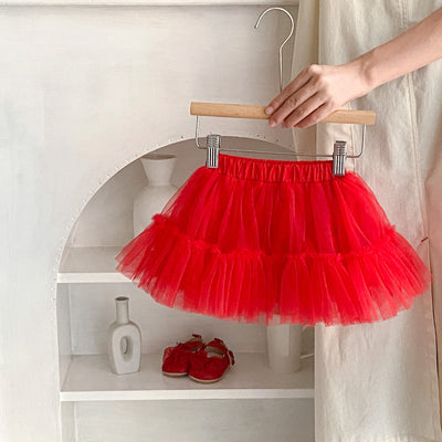 Falda Suéter Tejida de Algodón con Patrón Rombo para Niñas - Image 15