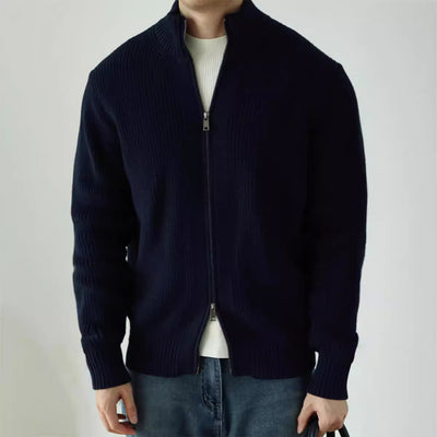 Chaqueta Pesada Doble Cierre Resistente al Pilling para Hombre - Image 3
