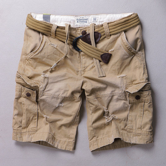 Pantalones Cortos Cargo Camuflaje Talla Grande para Hombre - Image 11