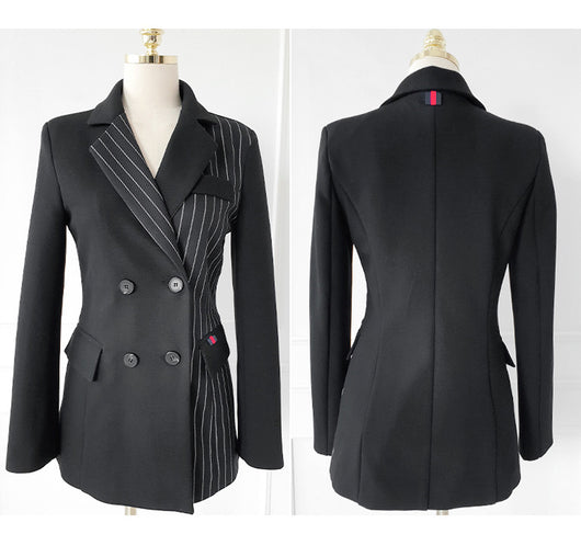 Conjunto Ejecutivo: Blazer Rayado Slim y Pantalón a Juego - Image 15