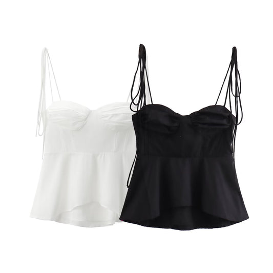 Top Corset Ajustado Versátil para Mujer - Colección Verano