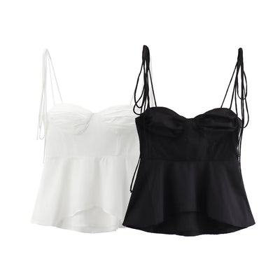 Top Corset Ajustado Versátil para Mujer - Colección Verano