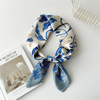 Pañuelo de Seda Cuadrado 70cm - Versátil para Primavera y Otoño - Image 17