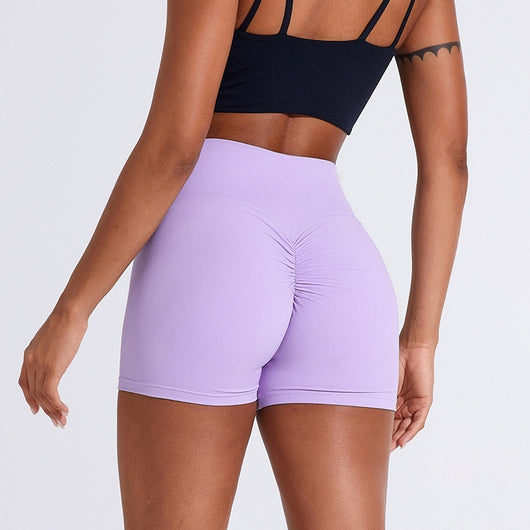 Pantalones Yoga Levantacaderas de Cintura Alta Plisados - Estilo Europeo - Image 8