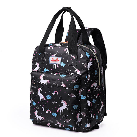 Mochila Trolley Plegable Impresa 2 en 1 con Asa Desprendible - Image 16
