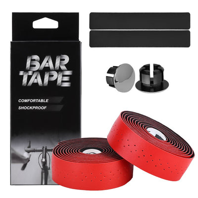 Cinta de Manillar para Bicicleta de Ruta con Textura Cuero PU Perforada - Image 7