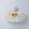 Beige Gold Stars - S