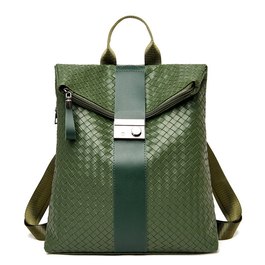 Mochila Minimalista de Cuero: Estilo Preppy Casual y Funcional - Image 13