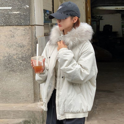Chaqueta Corta Acolchada Estilo Americano para Mujer - Image 2