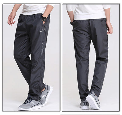 Pantalones rectos de poliéster para hombre - Estilo casual moderno - Image 6