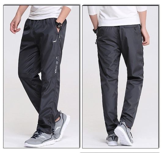 Pantalones rectos de poliéster para hombre - Estilo casual moderno - Image 6