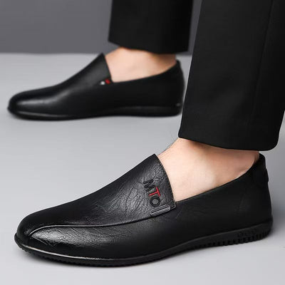 Zapatos Casuales Slip-on de Cuero Transpirable para Hombre - Image 4