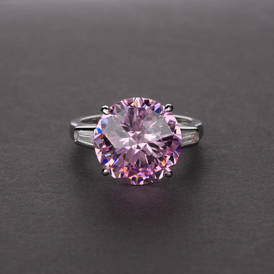 Anillo de Diamantes Tres Piedras para Mujer - Diseño Creativo - Image 13