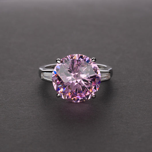 Anillo de Diamantes Tres Piedras para Mujer - Diseño Creativo - Image 13