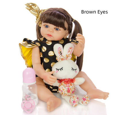 Muñeca Reborn de Silicona Completa - Bebé Niña Realista - Image 2