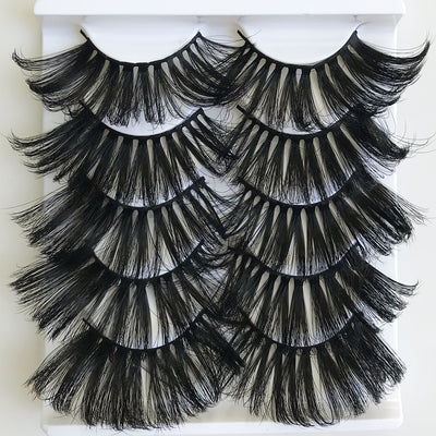 Pestañas de Visón Sintético Natural - Efecto Volumen y Largo - Image 16