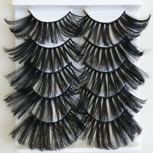 Pestañas de Visón Sintético Natural - Efecto Volumen y Largo - Image 16