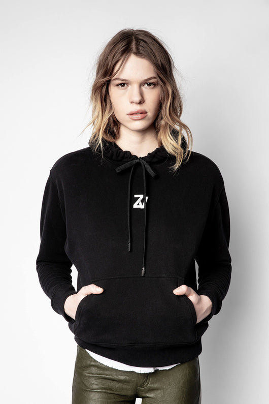 Sudadera Hoodie Suelta con Estampado Digital - Image 7