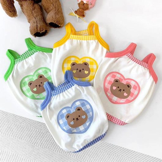 Camiseta Fresca para Mascotas - Diseño Adorable Verano