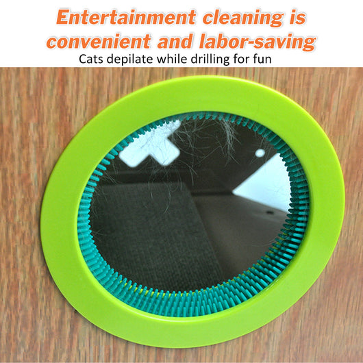 Caja de Cartón Multiusos para Gatos con Removedor de Pelo - Image 12