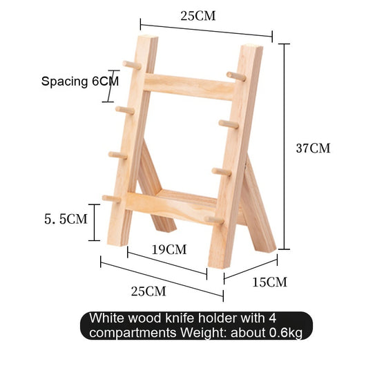 Soporte para Cuchillos de Madera Sapele - Organizador de Cocina Premium - Image 6