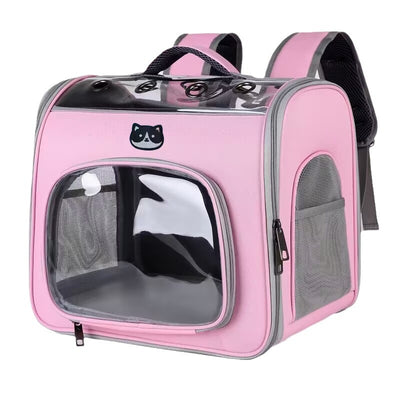 Mochila Transportadora Transparente para Mascotas - Diseño Respirable y Espacioso - Image 5