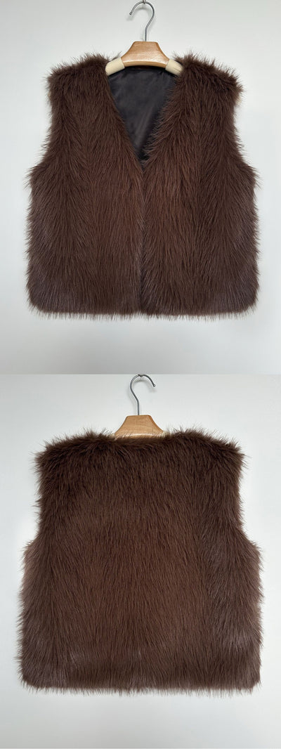Chaleco de Piel Sintética Ecológica Unisex - Diseño Europeo - Image 31
